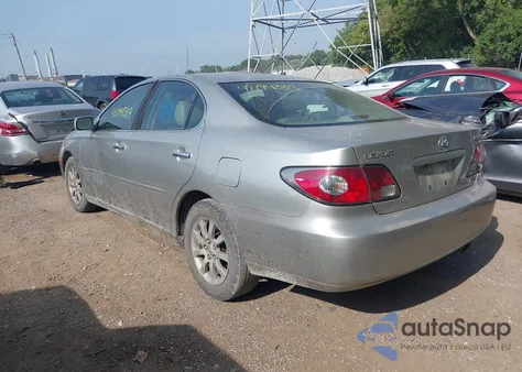 2003 Lexus Es z USA, uszkodzony, nr VIN JTHBF30G530087192